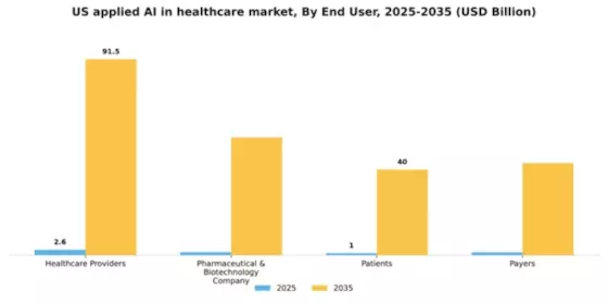 US Applied AI in Healthcare Market Segment Image 2