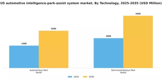US Automotive Intelligence Park Assist System Market Segment Image 1