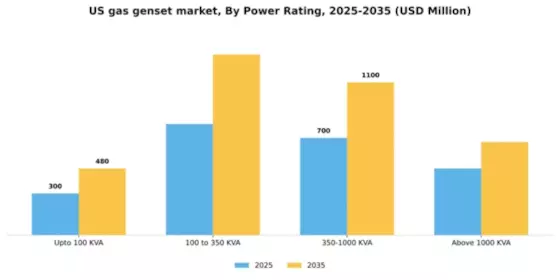 US Gas Genset Market Segment Image 3