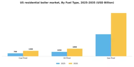 US Residential Boiler Market Segment Image 1