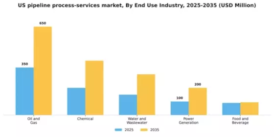 US Pipeline Process Services Market Segment Image 1