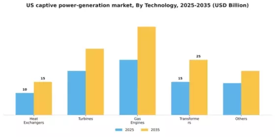 US Captive Power Generation Market Segment Image 4