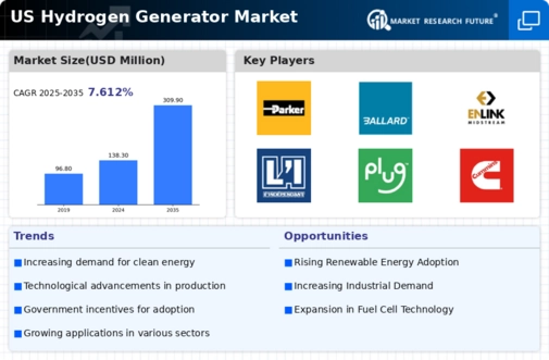 US Hydrogen Generator Market Infographic