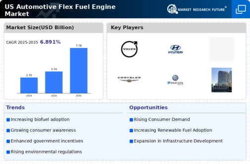US Automotive Flex Fuel Engine Market Infographic