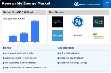 Renewable Energy Market Infographic
