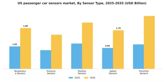US Passenger Car Sensors Market Segment Image 2