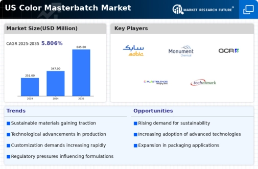 US Middle East Africa Color Masterbatch Market Infographic