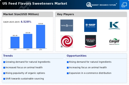 US Feed Flavors Sweeteners Market Infographic