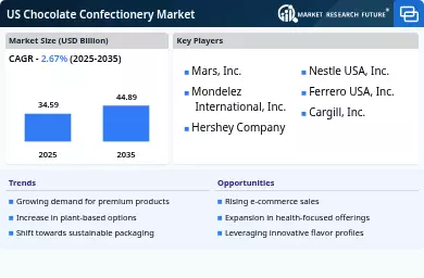 US Chocolate Confectionery Market Infographic