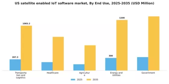 US Satellite Enabled IoT Software Market Segment Image 2