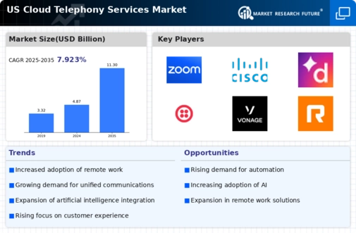 US Cloud Telephony Services Market Infographic
