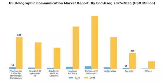 US Holographic Communication Market Segment Image 1