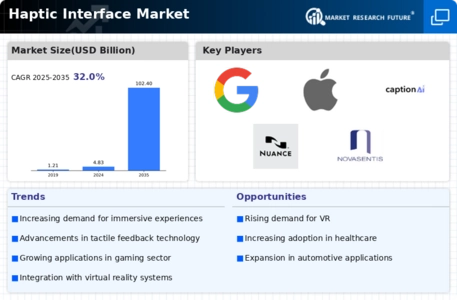 Haptic Interface Market Infographic