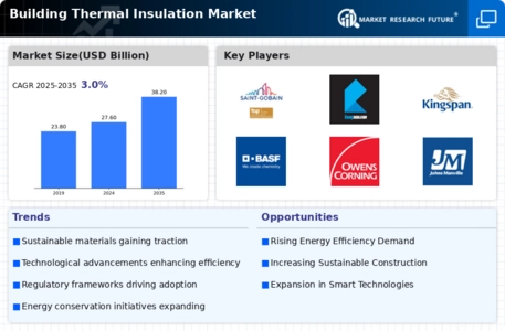 Building Thermal Insulation Market Infographic
