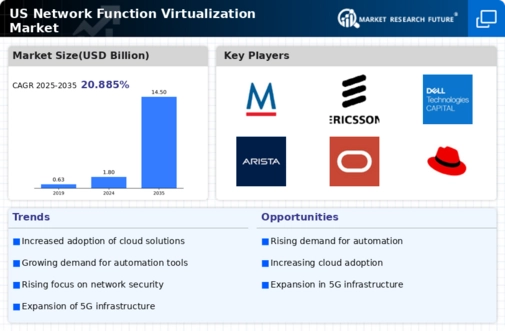 US Network function virtualization Market Infographic