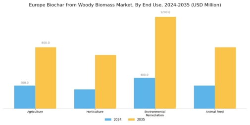 Europe Biochar from Woody Biomass Market Segment Image 1