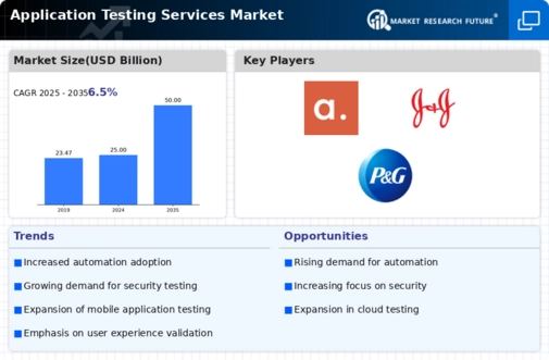 US Application Testing Services Market Infographic