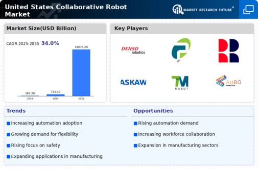 US Collaborative Robots Market Infographic