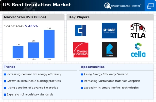 US Roof Insulation Market Infographic