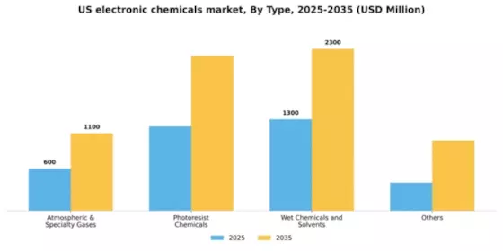 US Electronic Chemicals Market Segment Image 1