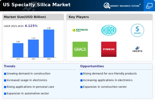 US Specialty Silica Market Infographic