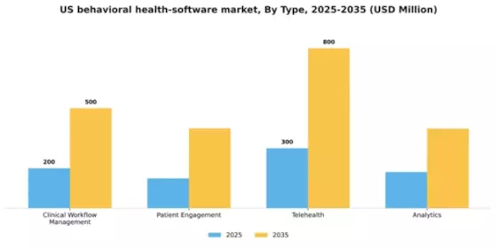 US Behavioral Health Software Market Segment Image 3
