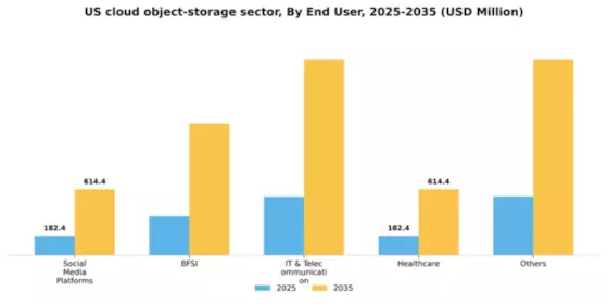 US Cloud Object Storage Market Segment Image 1