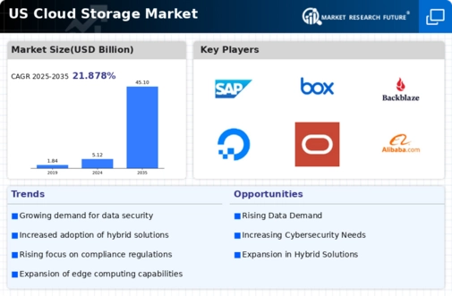 US Cloud Object Storage Market Infographic