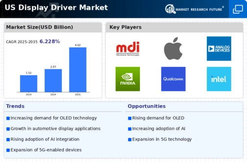 US Display Driver Market Infographic