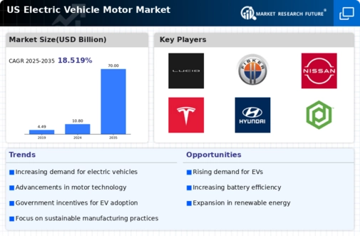 US Electric Vehicle Motor Market Infographic