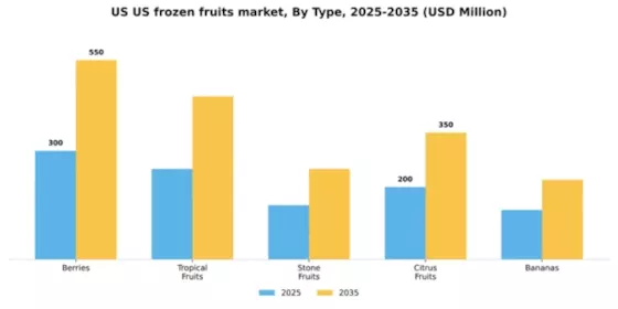 US Frozen Fruits Market Segment Image 3