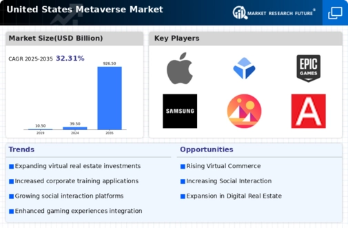 US Metaverse Market Infographic