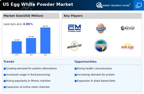 US Egg White Powder Market Infographic