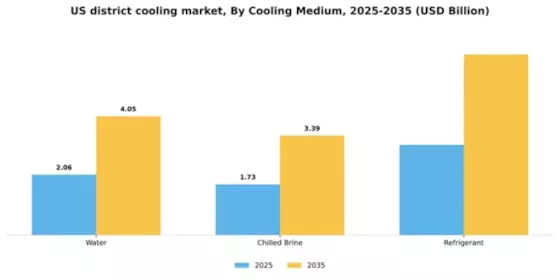 US District Cooling Market Segment Image 1