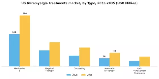 US Fibromyalgia Treatments Market Segment Image 3