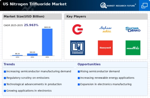 US Nitrogen Trifluoride Market Infographic