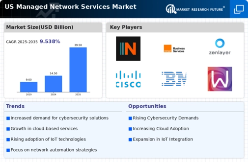 US Managed Network Services Market Infographic
