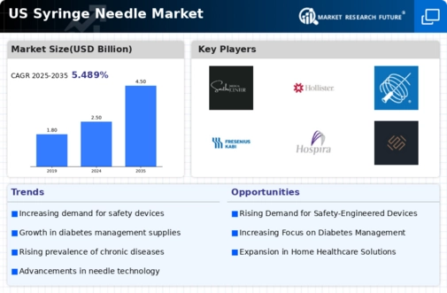 US Syringe Needle Market Infographic