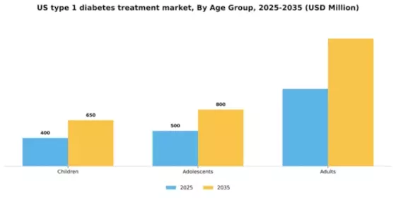 US Type 1 Diabetes Treatment Market Segment Image 0