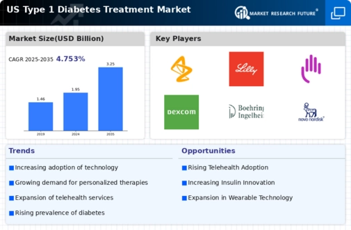 US Type 1 Diabetes Treatment Market Infographic