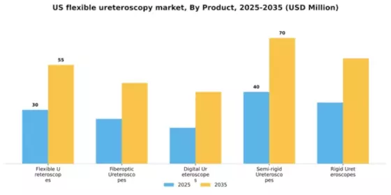 US Flexible Semi-rigid Ureteroscopy Market Segment Image 2