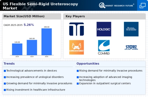 US Flexible Semi-rigid Ureteroscopy Market Infographic