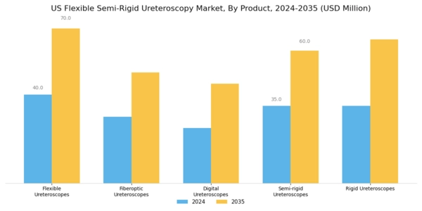 US Flexible Semi-rigid Ureteroscopy Market Segment Image 0
