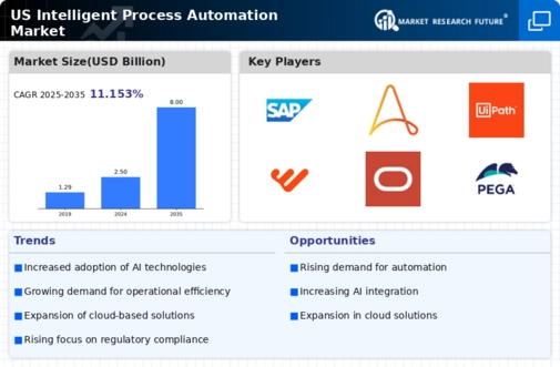 US Intelligent Process Automation Market Infographic