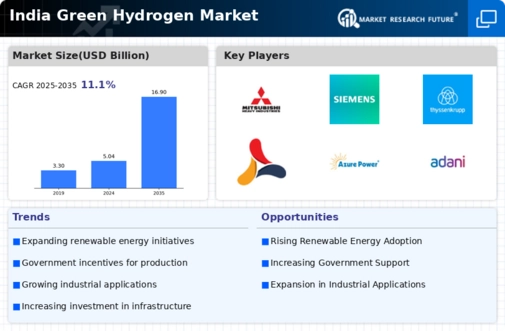 India Green Hydrogen Market Infographic