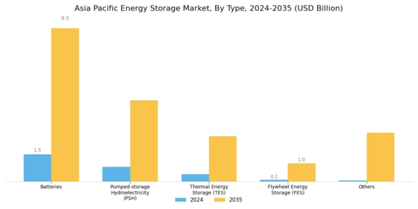 Asia Pacific Energy Storage Market Segment Image 0