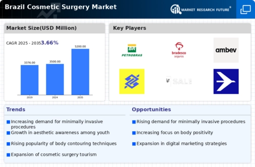 Brazil Cosmetic Surgery Market Infographic