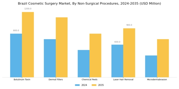 Brazil Cosmetic Surgery Market Segment Image 1