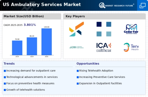 US Ambulatory Services Market Infographic