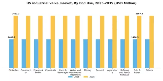 US Industrial Valve Market Segment Image 0